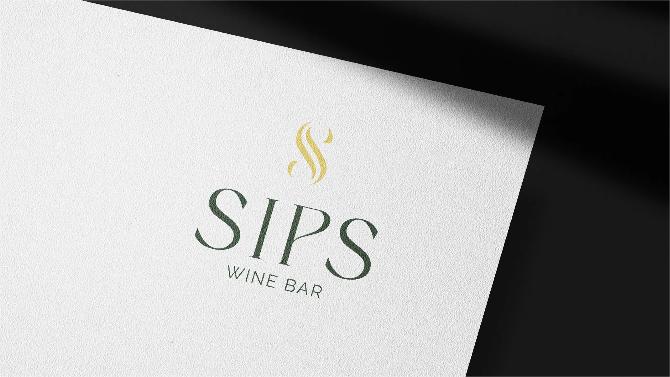 SIPS Wine Bar brand identity 2
